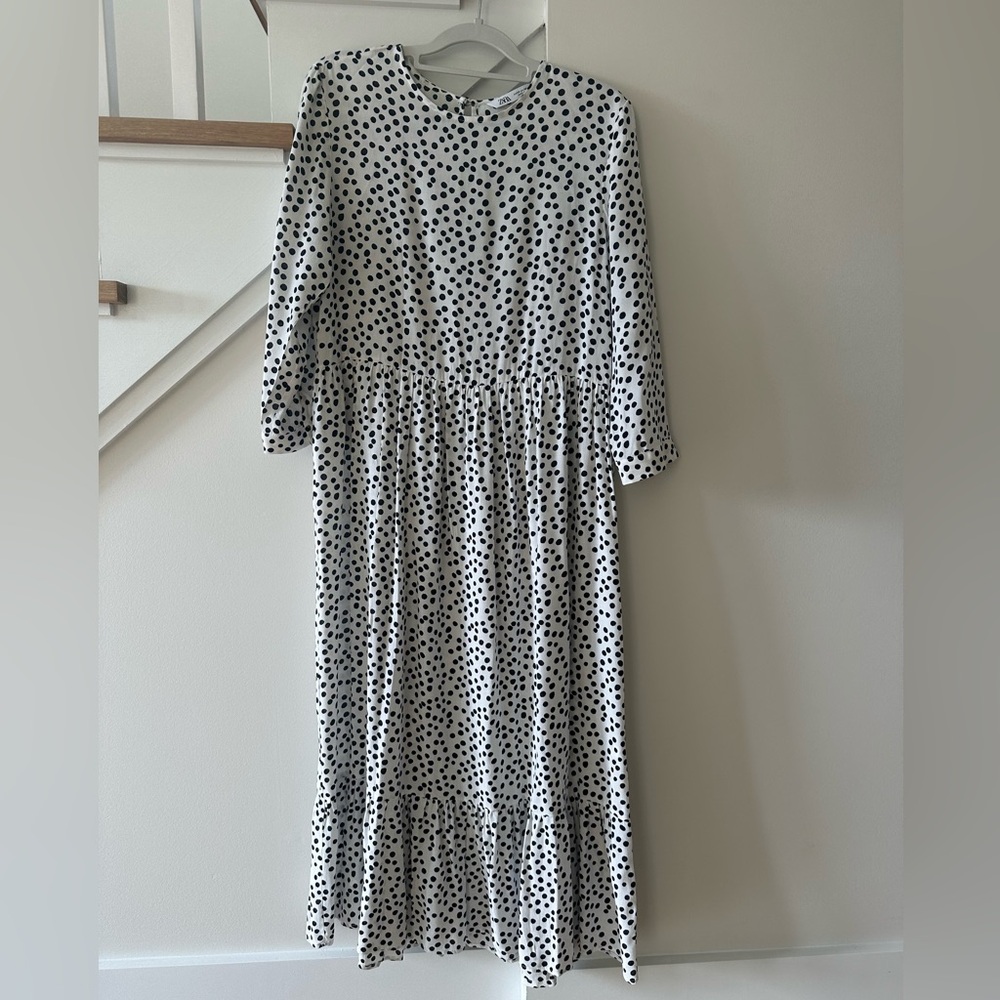 Zara The Polka Dress Size XS